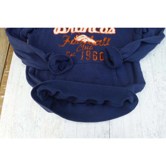 NFL Denver Broncos Men's pullover aplique G-III Hoodie Sweatshirt (Medium) - Picture 8 of 9